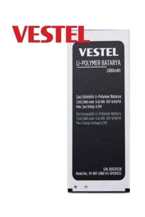 Vestel venüs 5570 batarya değişimi